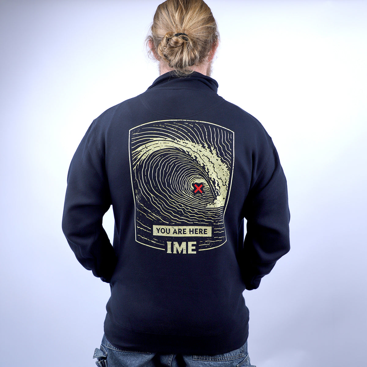 IME ATLAS 1/2 Zip Jumper | NAVY