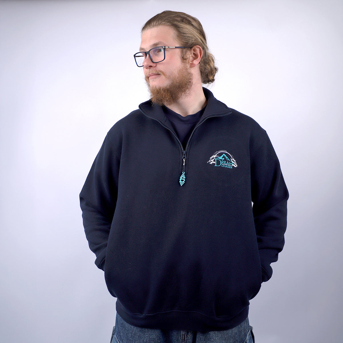 IME DC Dream Chaser 1/2 Zip Jumper | NAVY