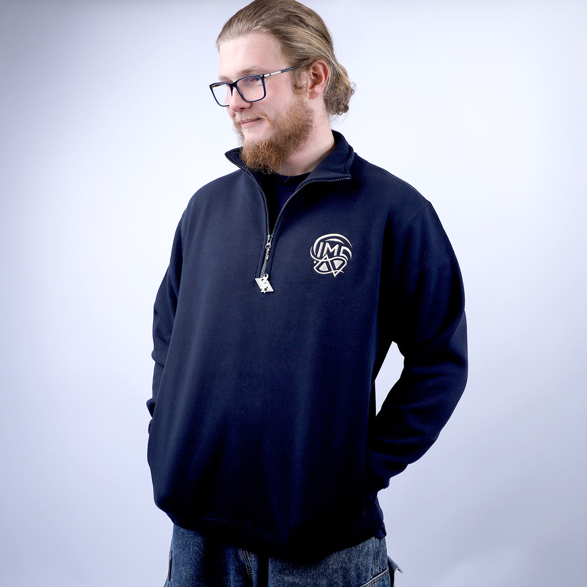 IME ATLAS 1/2 Zip Jumper | NAVY