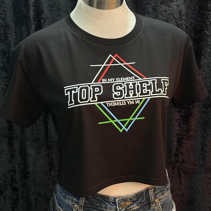 Top Shelf Womens Crop T-shirt