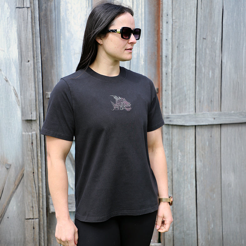 Reboot Fierce Tee – Relaxed Fit, Heavyweight Cotton T-Shirt - Ladies