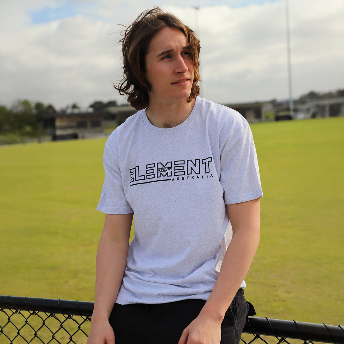 Bold Element Tee – Regular Fit, Premium Cotton Blend T-Shirt