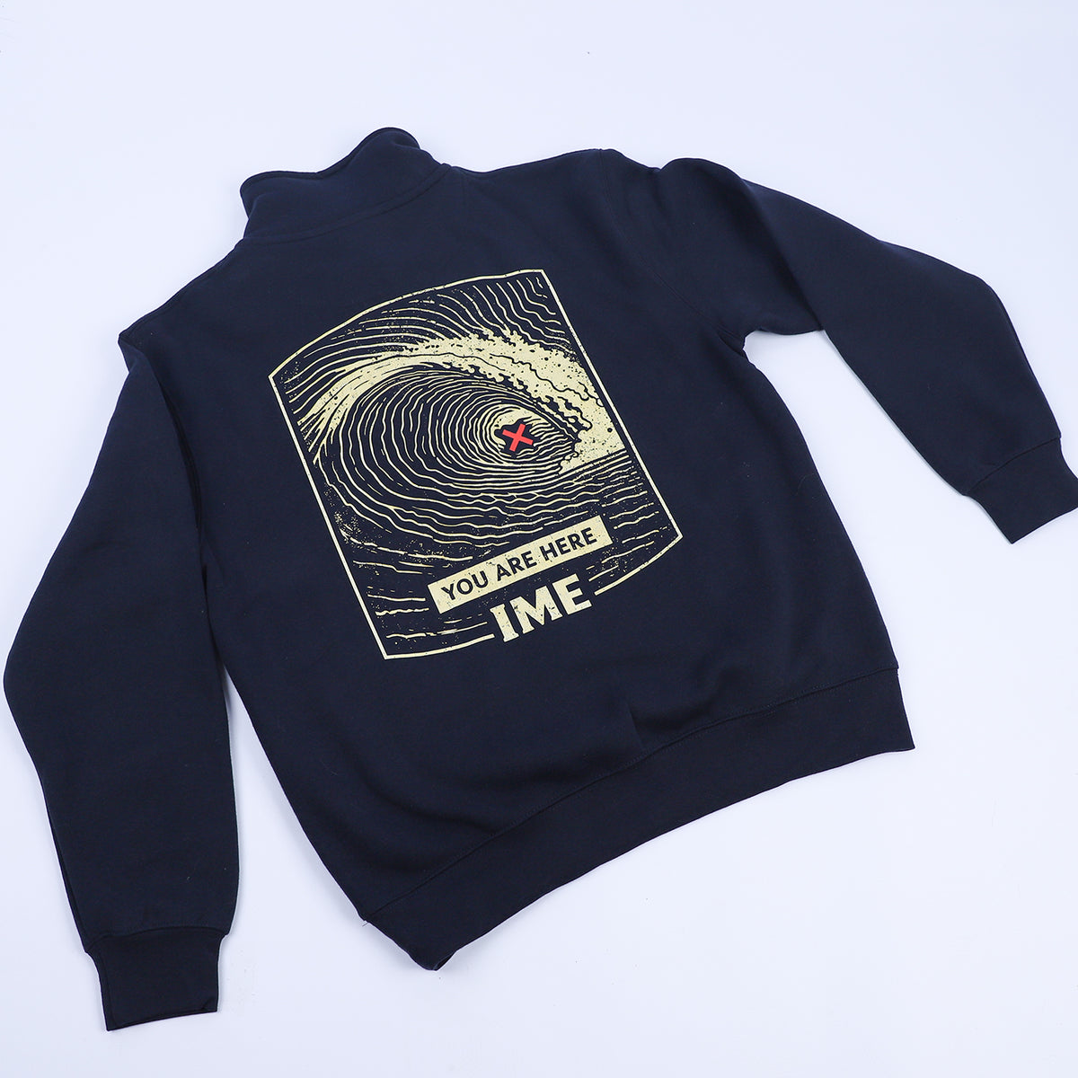 IME ATLAS 1/2 Zip Jumper | NAVY