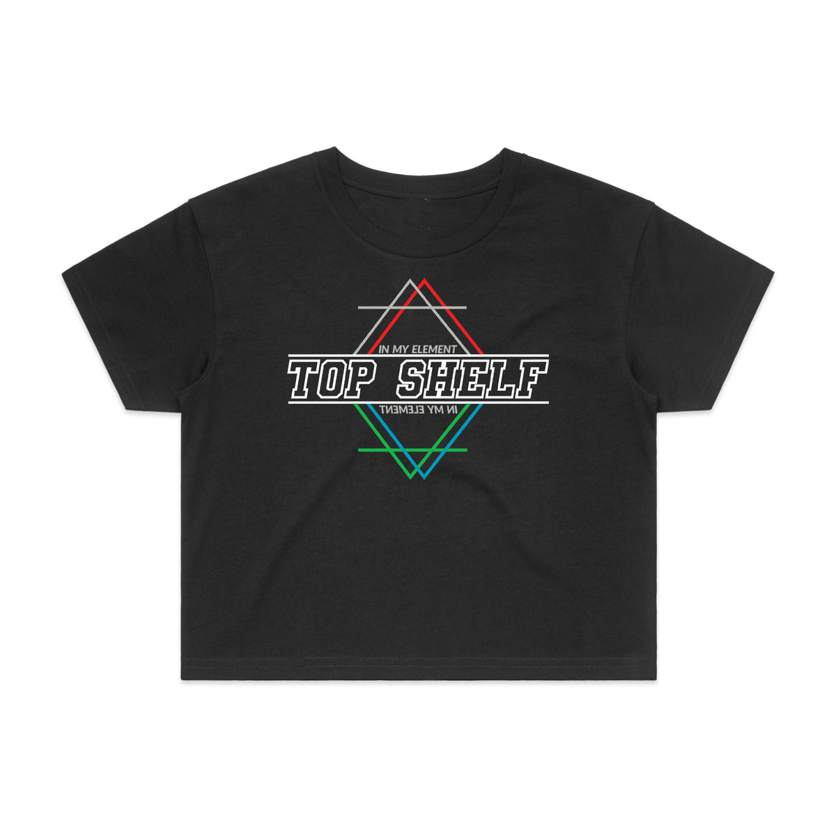 Top Shelf Ladies Crop T-shirt