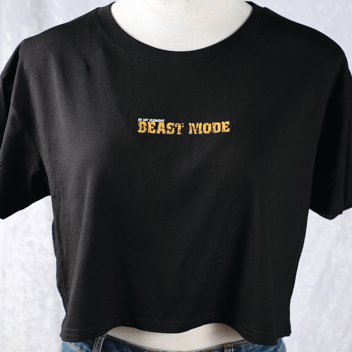 LIMITED EDITION Beast Mode Ladies Crop T-shirt