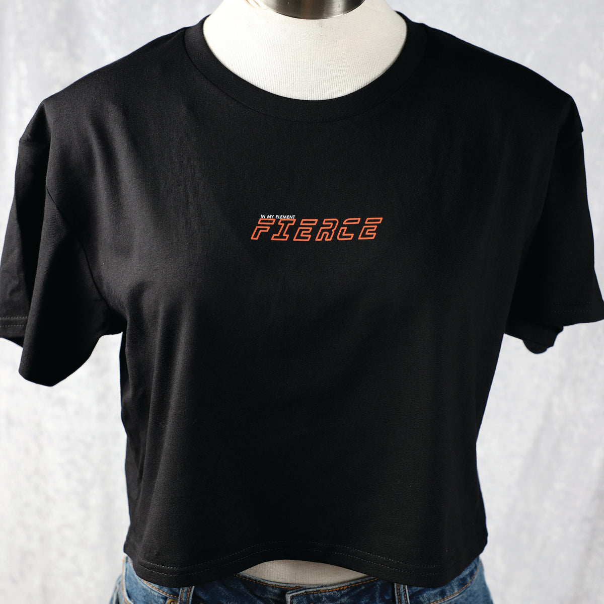 LIMITED EDITION Be Fierce Ladies Crop T-shirt
