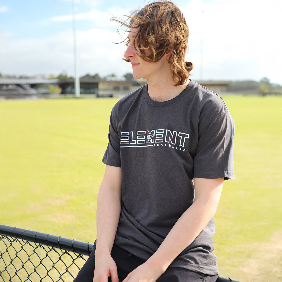 Bold Element Tee – Regular Fit, Premium Cotton Blend T-Shirt