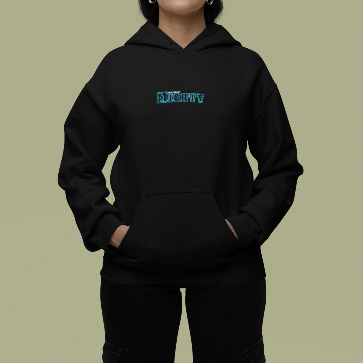 Mighty Unisex relaxed fit hoodie